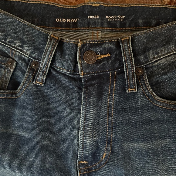 Men’s Old Navy 28x28 blue jeans. NWT - Picture 5 of 5